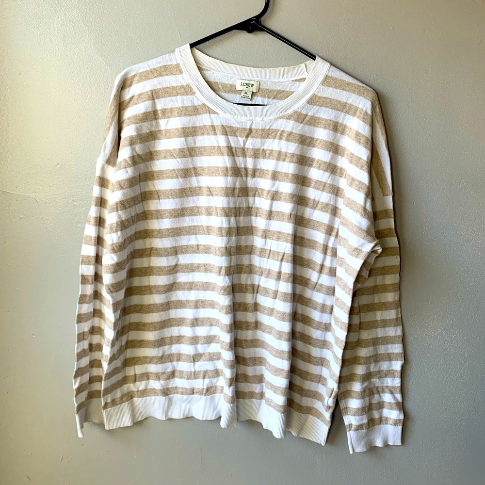 J.Crew Crewneck Striped Sweater
